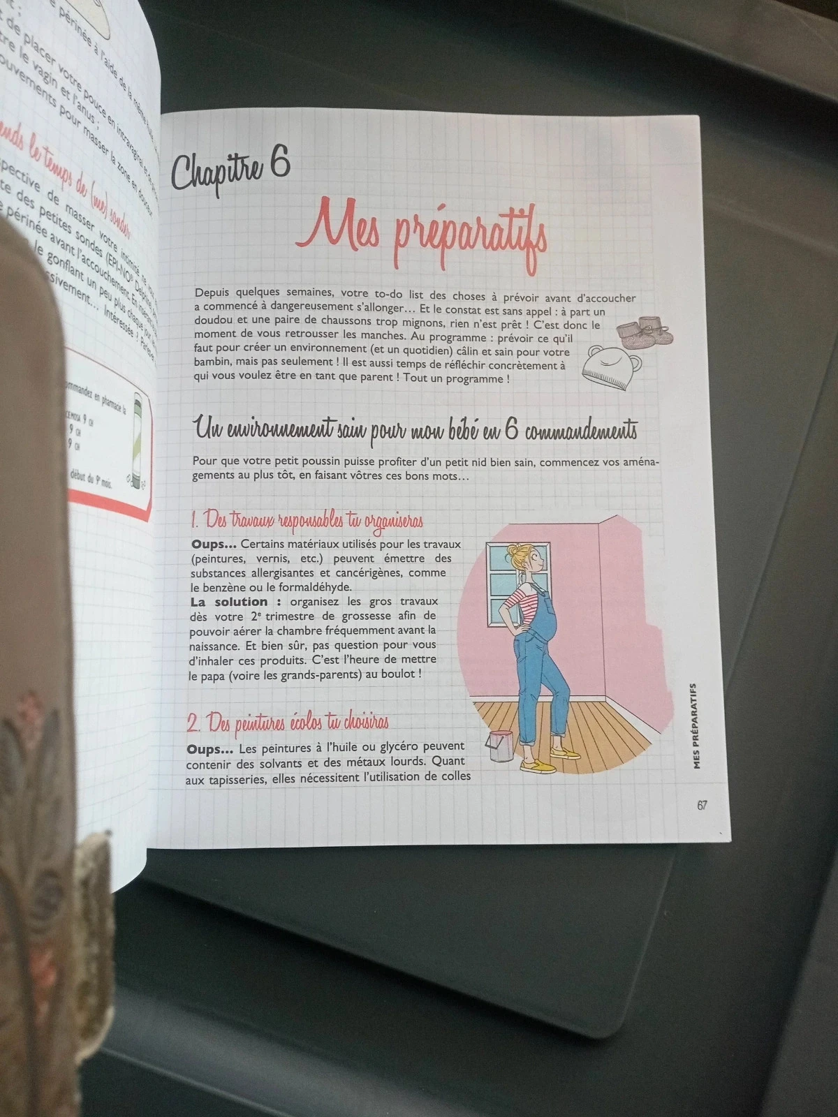 Libro "Mon p'tit cahier - Ma grossesse au naturel" - Véronique Deiller – photo 11